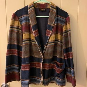 Stripped Blazer/Cardigan